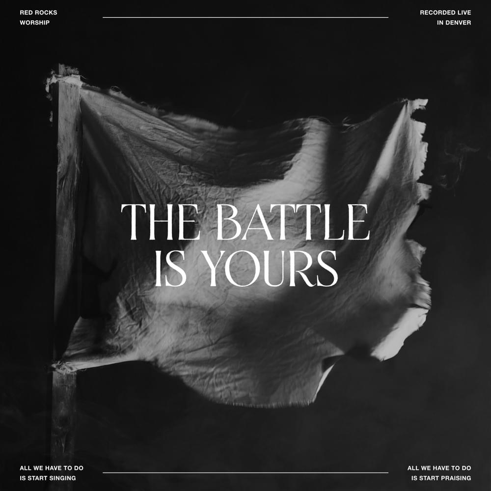 Album cover art for "The Battle Is Yours" by Red Rocks Worship