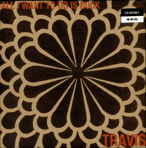 Album cover art for "All I Want to Do Is Rock" by Travis