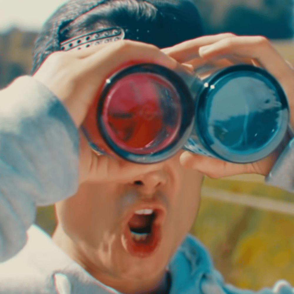 Album cover art for "Hans hat Glück" by Julien Bam & Joon Kim & Vincent Lee