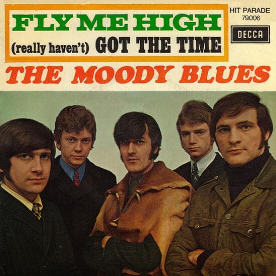 Album cover art for "Fly Me High" by The Moody Blues