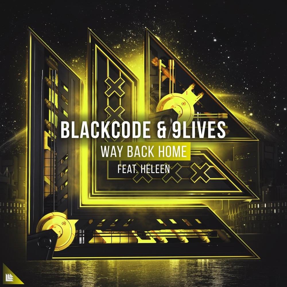 Album cover art for "Way Back Home" by Blackcode & Heleen