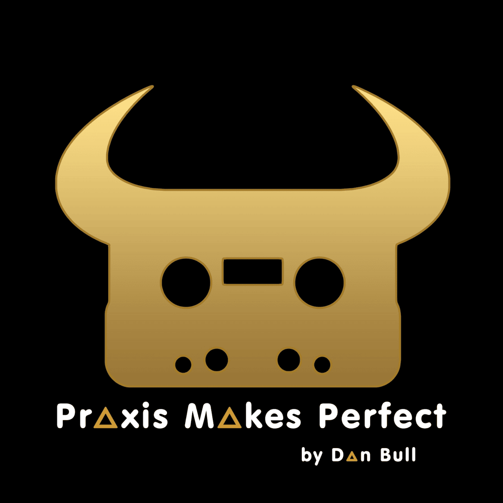 Album cover art for "Praxis Makes Perfect" by Dan Bull