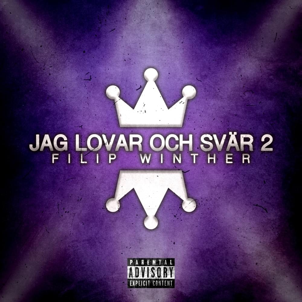 Album cover art for "Jag lovar och svär 2" by Filip Winther