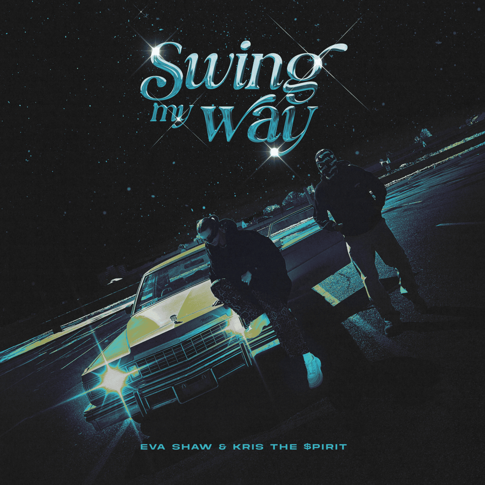 Album cover art for "Swing My Way" by Eva Shaw