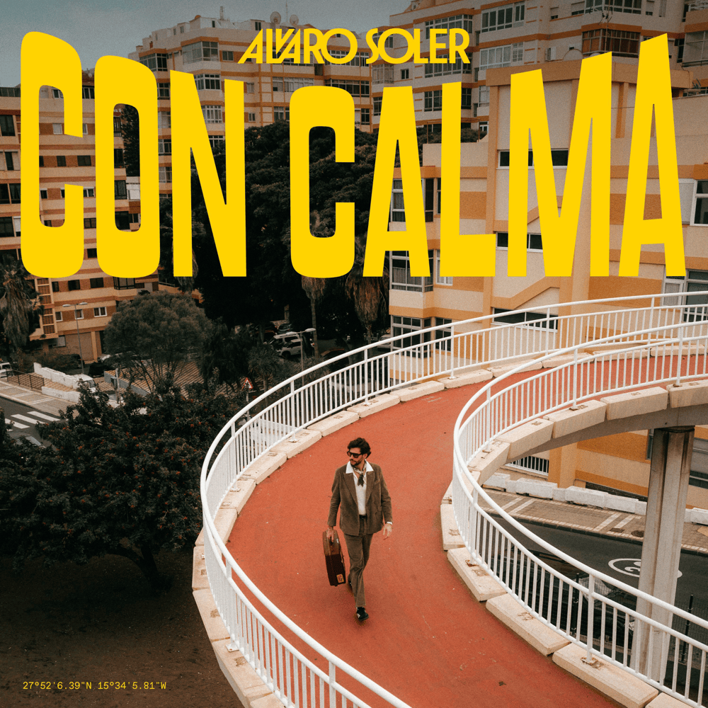 Album cover art for "Con Calma" by Alvaro Soler
