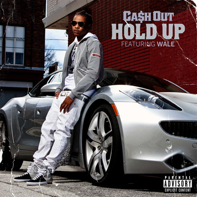 Album cover art for "Hold Up" by DJ Spinz & Wale