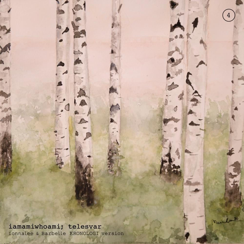 Album cover art for "​telesvar (ionnalee & Barbelle KRONOLOGI version)" by iamamiwhoami