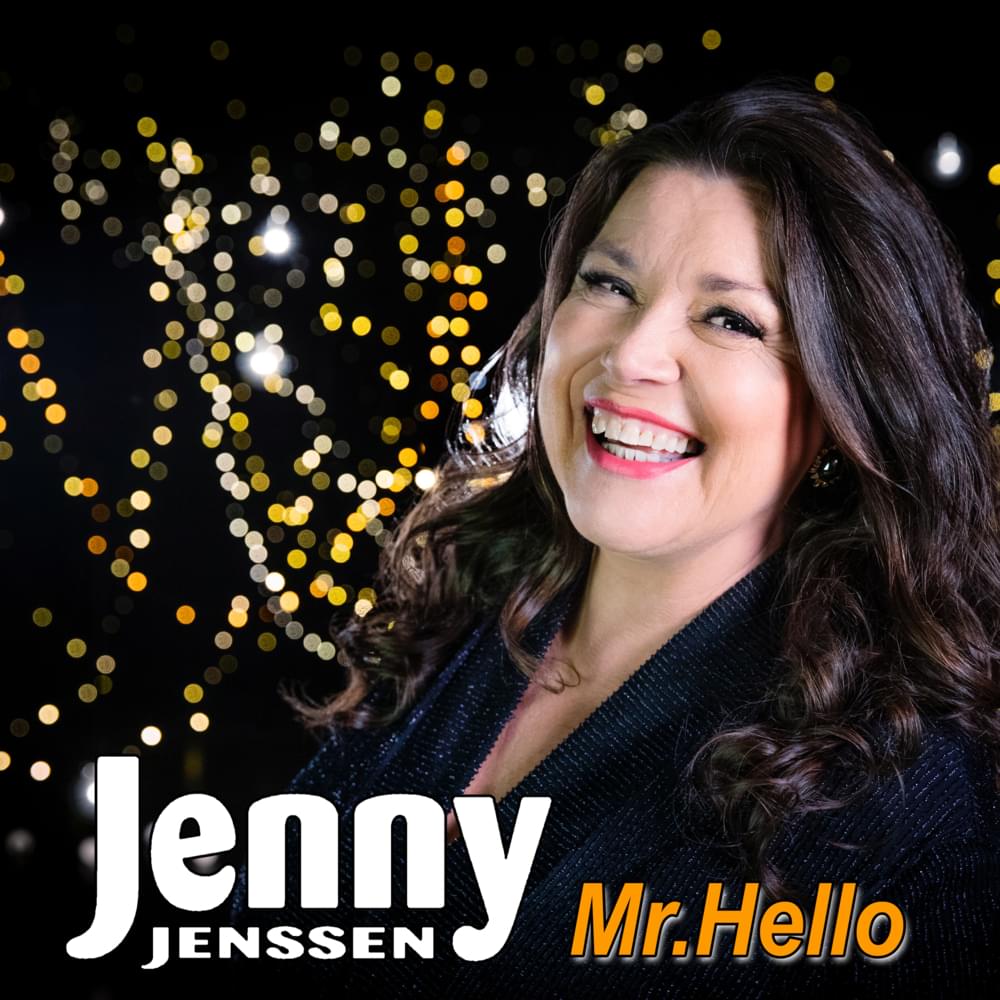 Album cover art for "Mr. Hello" by Jenny Jenssen