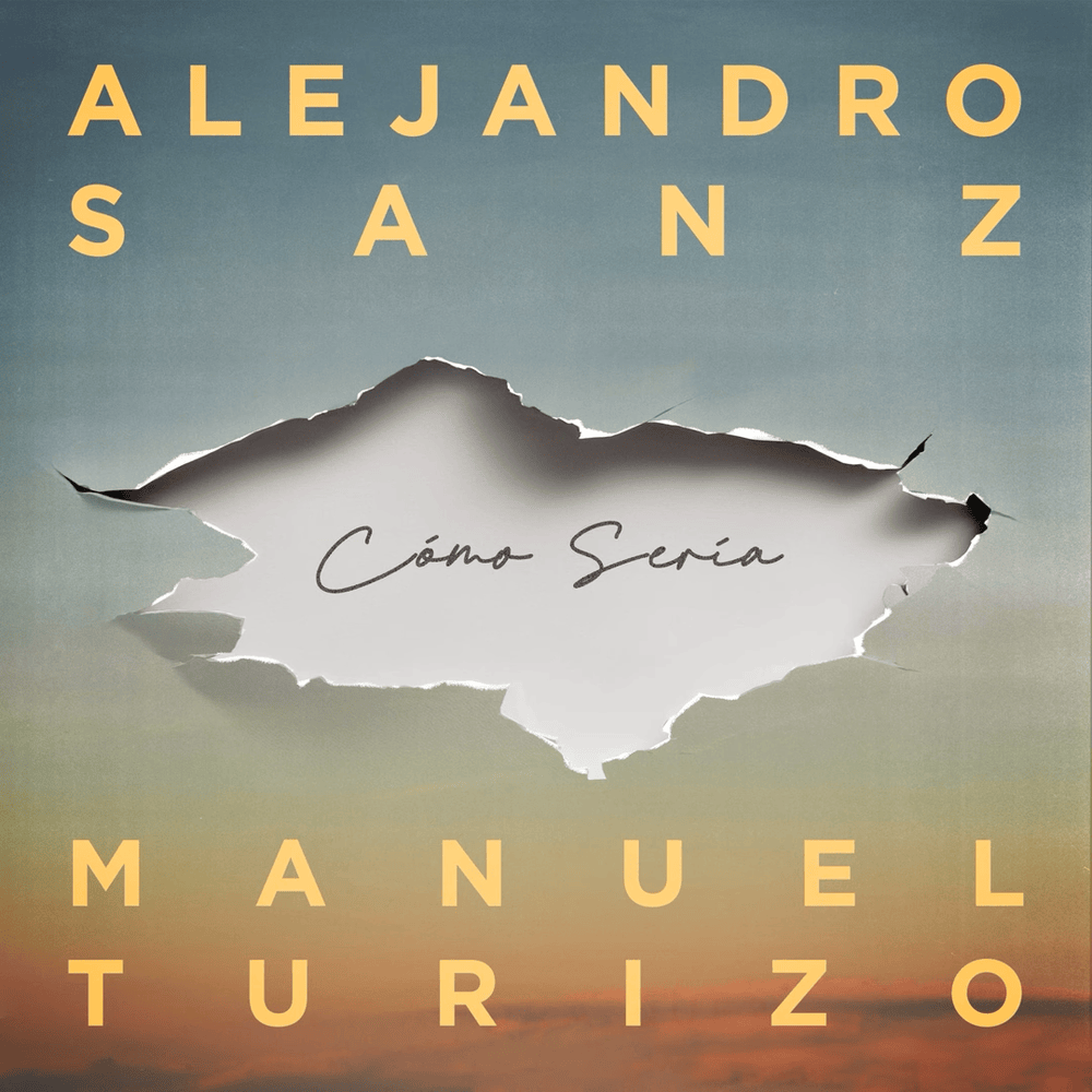 Album cover art for "Como sería" by Alejandro Sanz