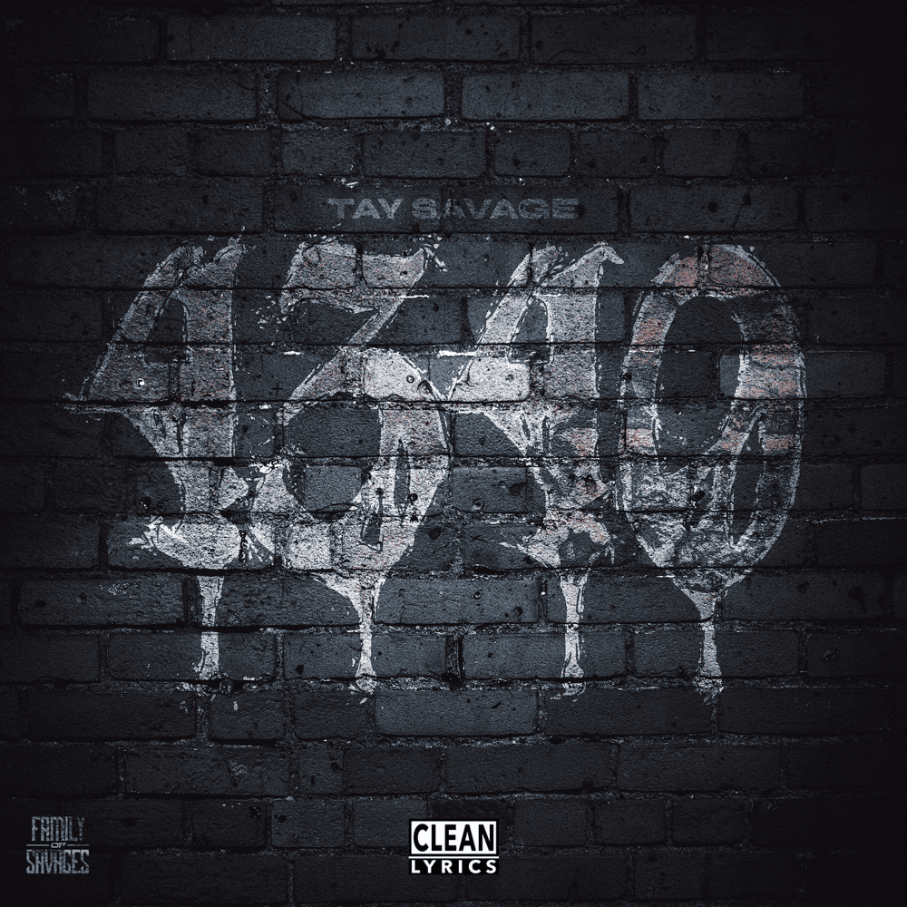Album cover art for "4340" by Tay Savage