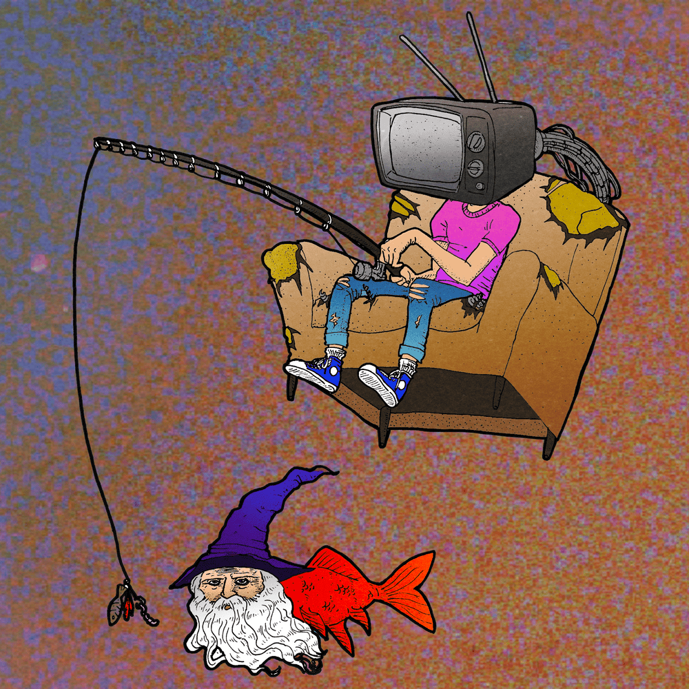 Album cover art for "Picture a Hand" by DJ Rozwell