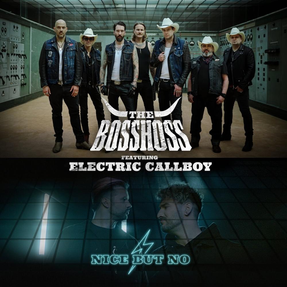 Album cover art for "Nice But No" by The BossHoss