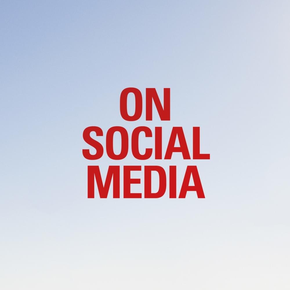 Album cover art for "On social media" by Pet Shop Boys