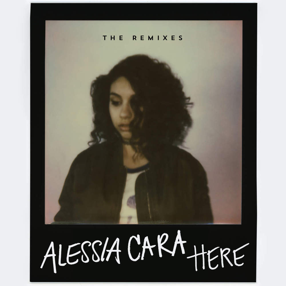 Album cover art for "Here (Logic Remix)" by Alessia Cara & Logic