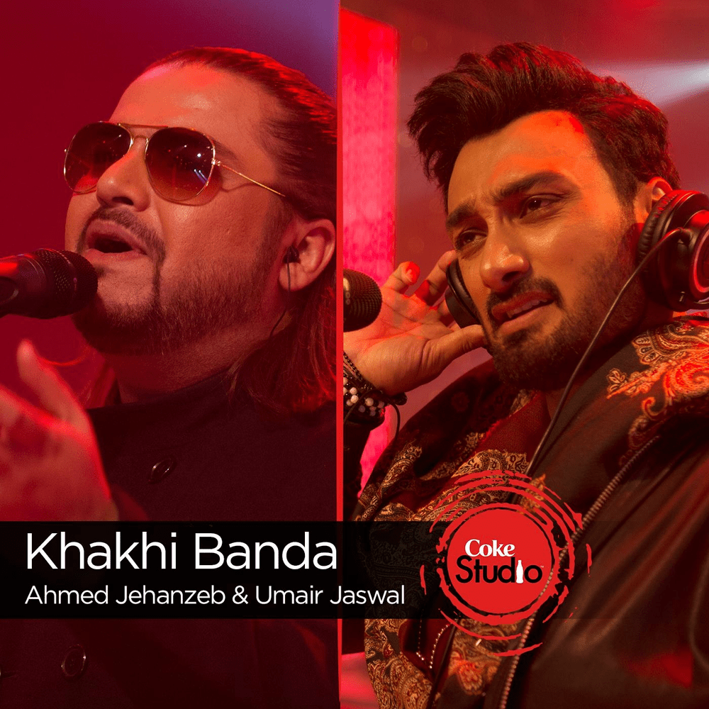 Album cover art for "Khakhi Banda" by Ahmed Jahanzeb & Umair Jaswal