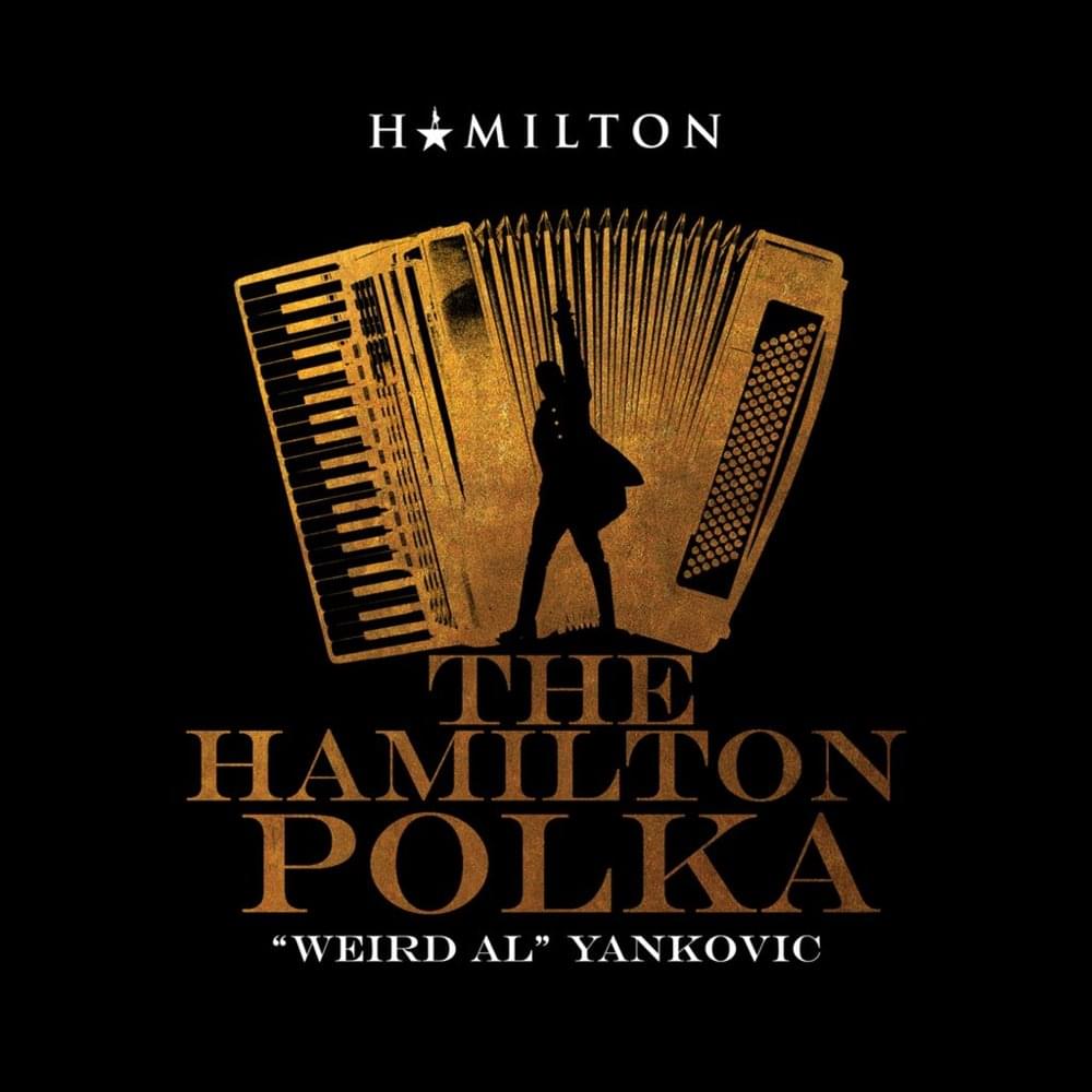 Album cover art for "The Hamilton Polka" by Lin-Manuel Miranda