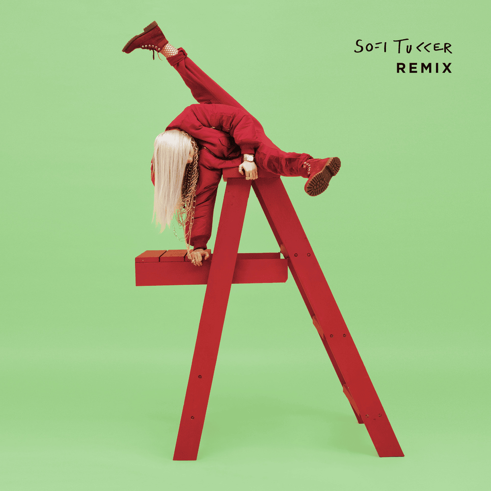 Album cover art for "COPYCAT (SOFI TUKKER Remix)" by Billie Eilish