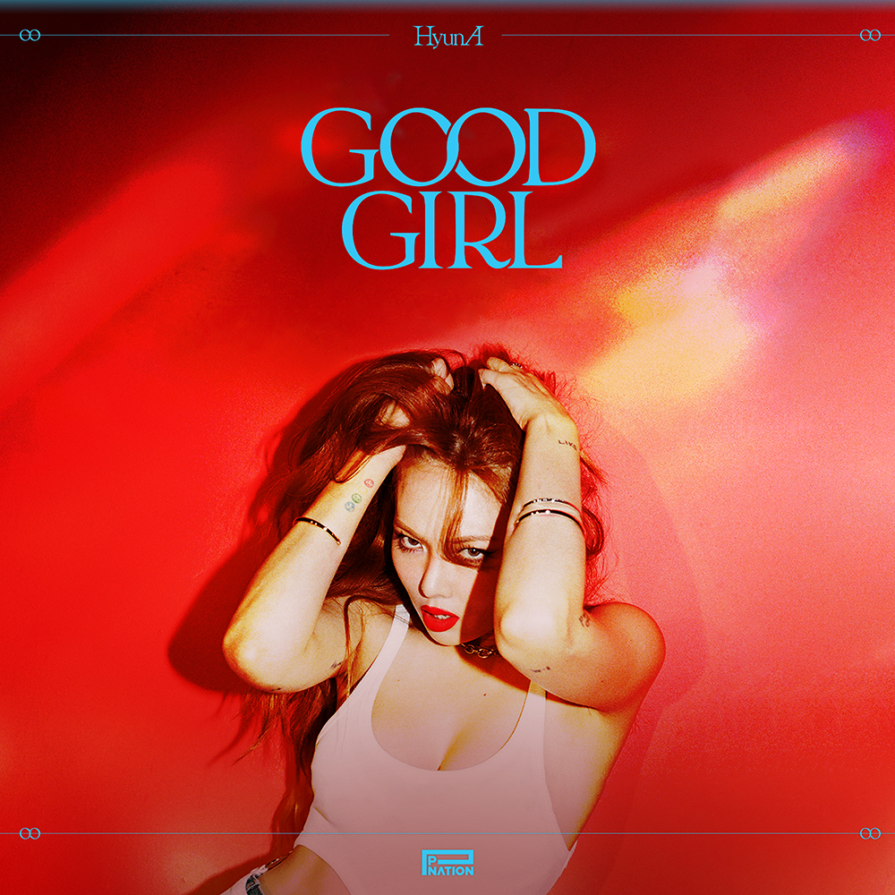 Album cover art for "Good Girl" by HyunA (현아)