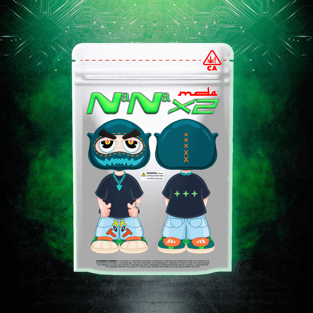Album cover art for "nª nª x2" by Mda