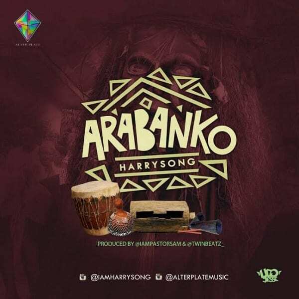 Album cover art for "Arabanko" by Harrysong