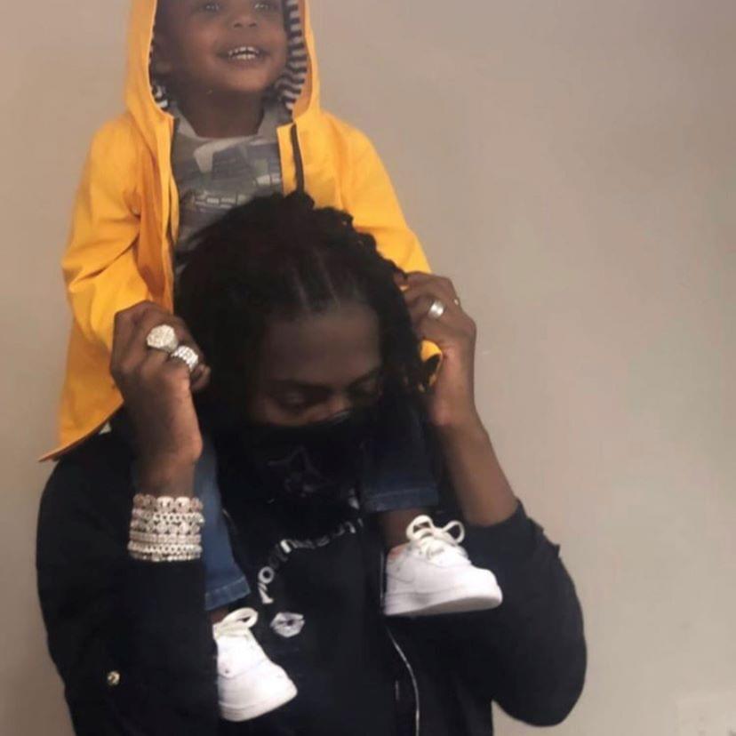 Album cover art for "I Juss" by Yung Bans