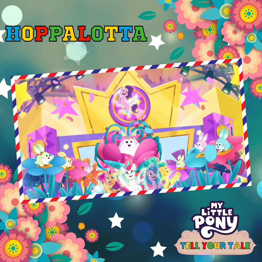 Album cover art for "Hoppalotta" by My Little Pony
