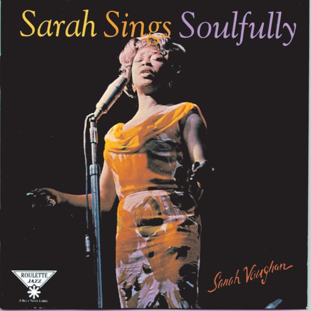 Album cover art for "Guess I’ll Hang My Tears Out to Dry" by Sarah Vaughan