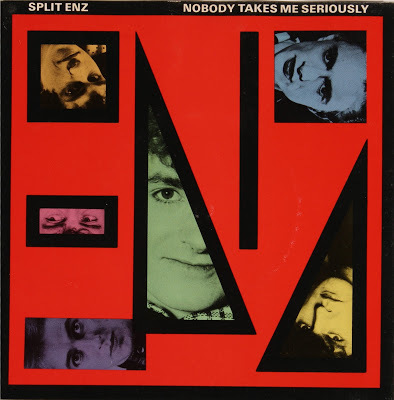 Album cover art for "Nobody Takes Me Seriously" by Split Enz