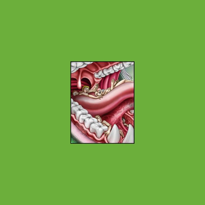Album cover art for "Socialist Teeth" by RAWINTHEVOID