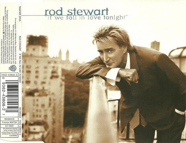 Album cover art for "If We Fall in Love Tonight" by Rod Stewart