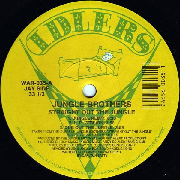 Straight Out the Jungle by Jungle Brothers