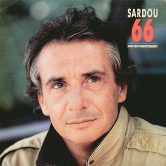 Album cover art for "Les ricains" by Michel Sardou