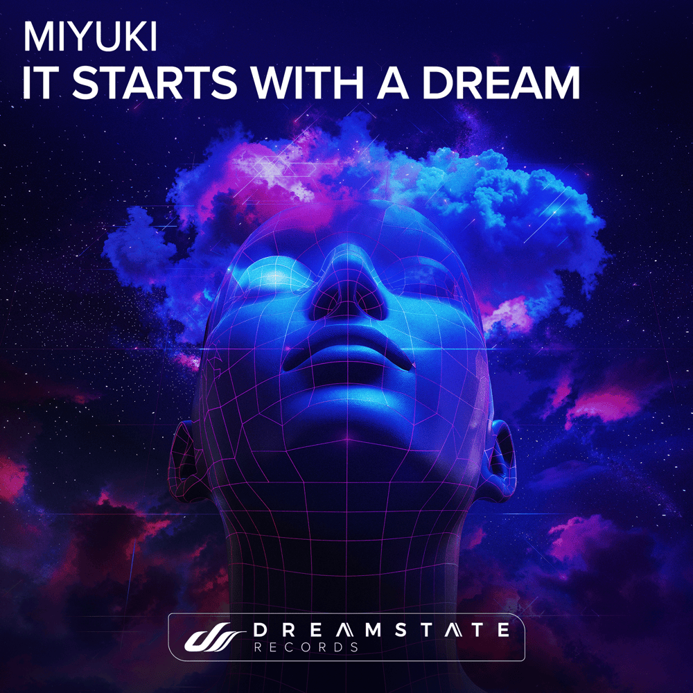 Album cover art for "It Starts with a Dream" by Miyuki