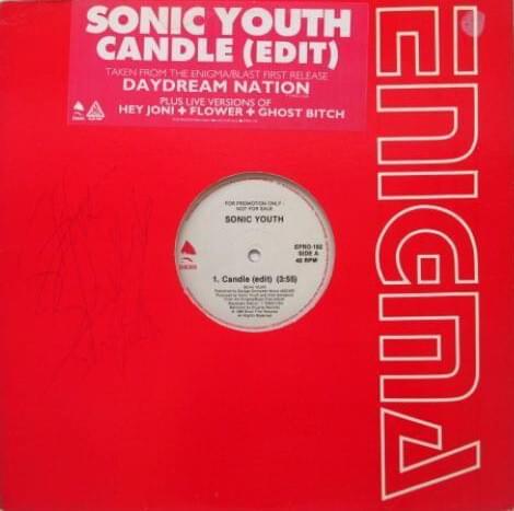 Album cover art for "Candle" by Sonic Youth