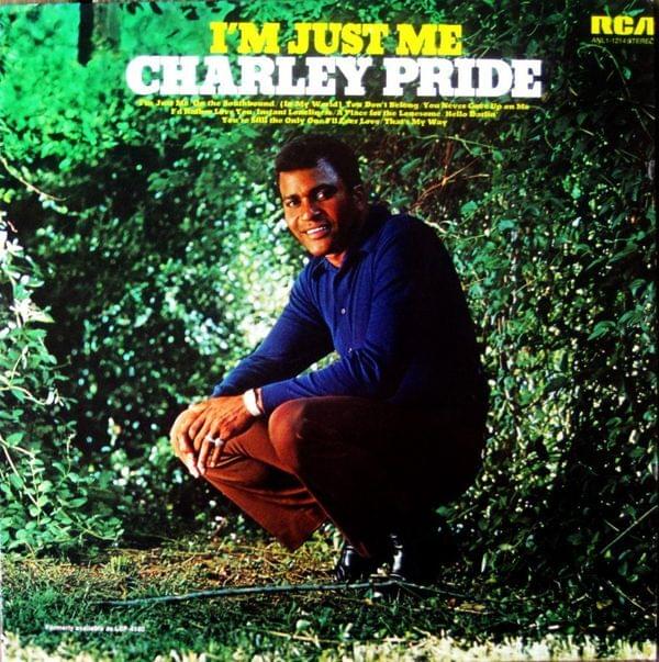 Album cover art for "I’d Rather Love You" by Charley Pride