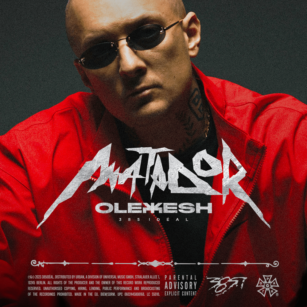 Album cover art for "Matador" by Olexesh