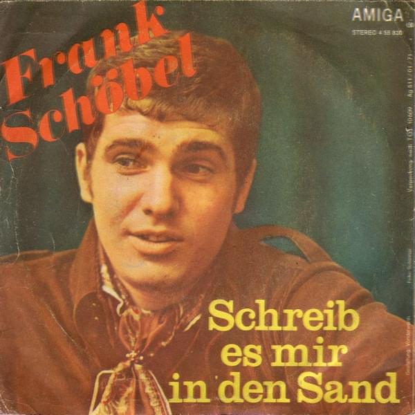 Schreib es mir in den Sand by Frank Schöbel
