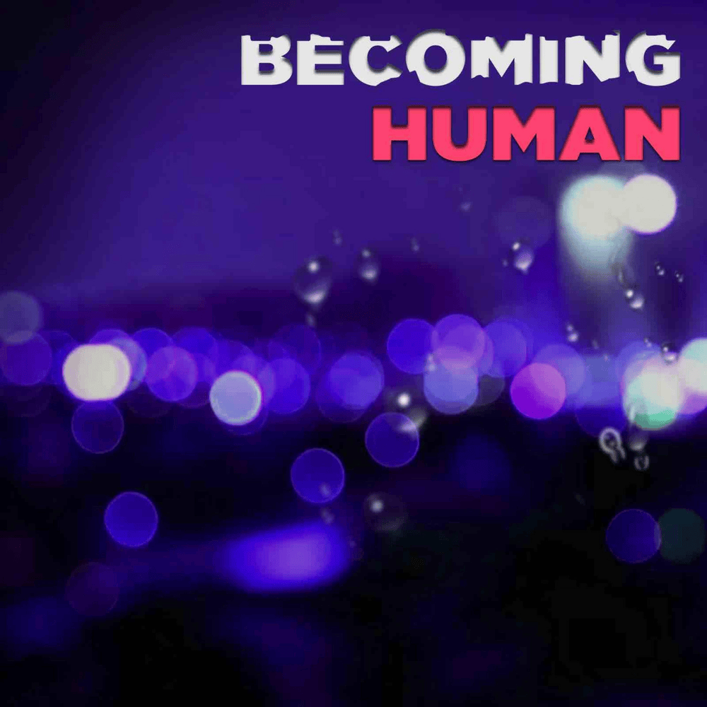 Album cover art for "Becoming Human" by Rockit Music