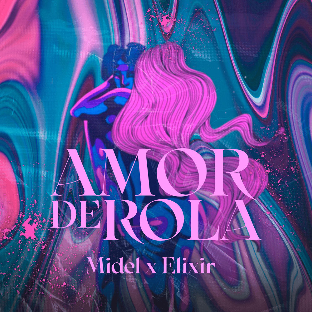 Album cover art for "Amor de Rola" by Midel