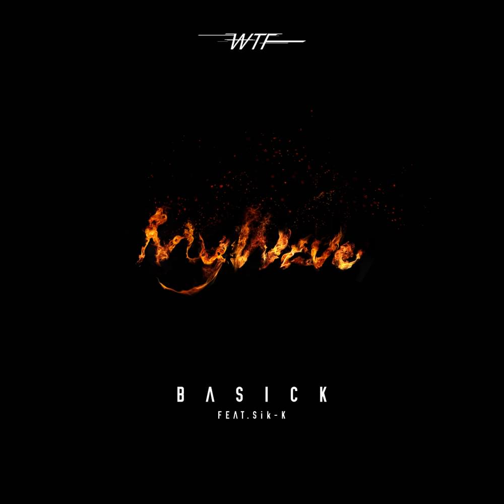 Album cover art for "My Wave" by Basick (베이식) & Sik-K (식케이)