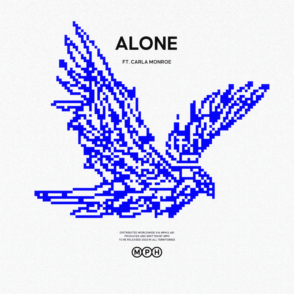 Album cover art for "Alone" by MPH