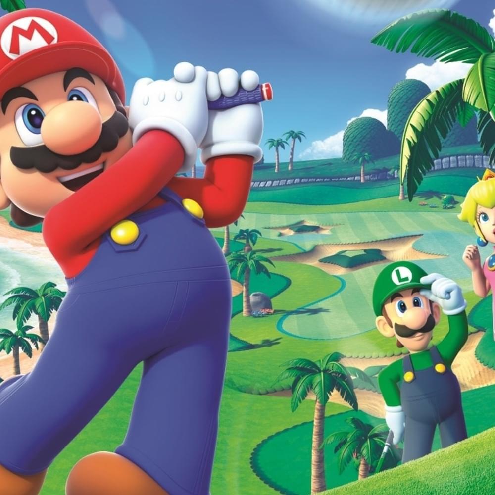Album cover art for "Mario Golf" by PeanutButterGamer