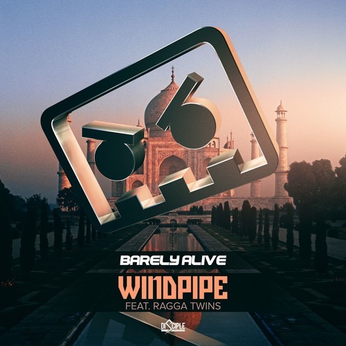Album cover art for "Windpipe" by BARELY ALIVE & Ragga Twins