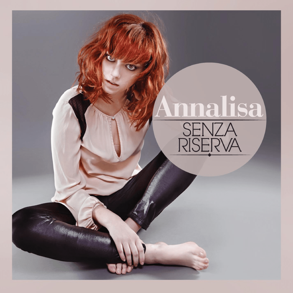 Album cover art for "Senza riserva" by Annalisa