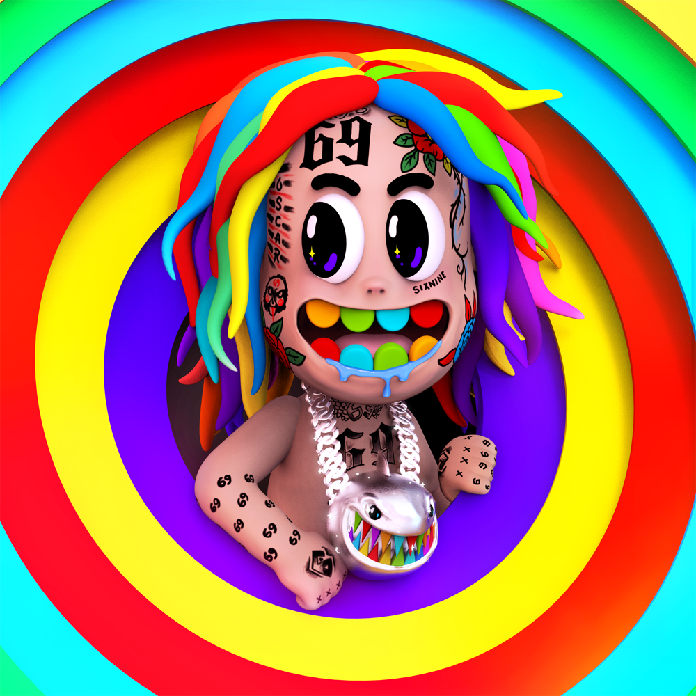 Album cover art for "6ix9ine - AVA (Tradução em Português)" by Genius Brasil Traduções