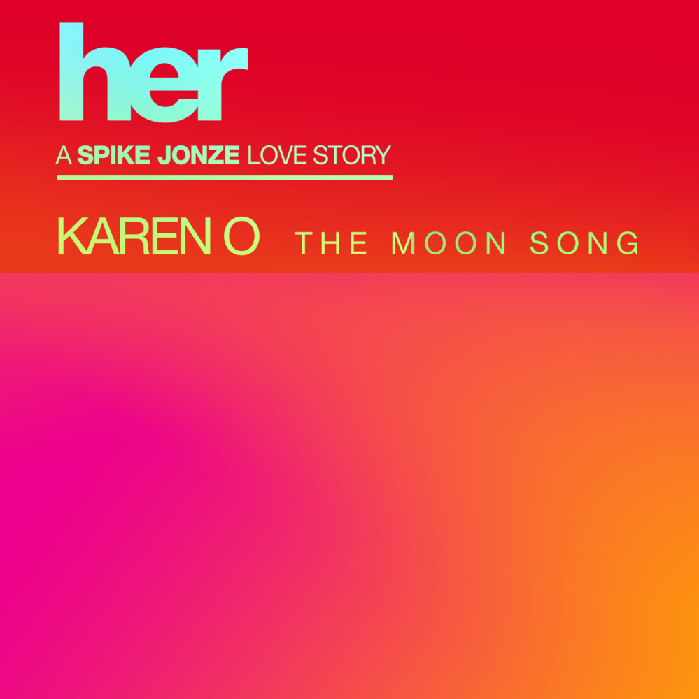 Album cover art for "The Moon Song" by Karen O & Ezra Koenig