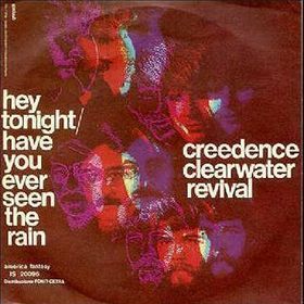 Album cover art for "Hey Tonight" by Creedence Clearwater Revival