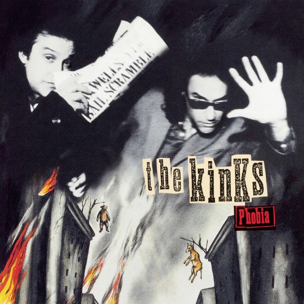 Album cover art for "Phobia" by The Kinks