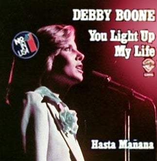 Album cover art for "You Light Up My Life" by Debby Boone