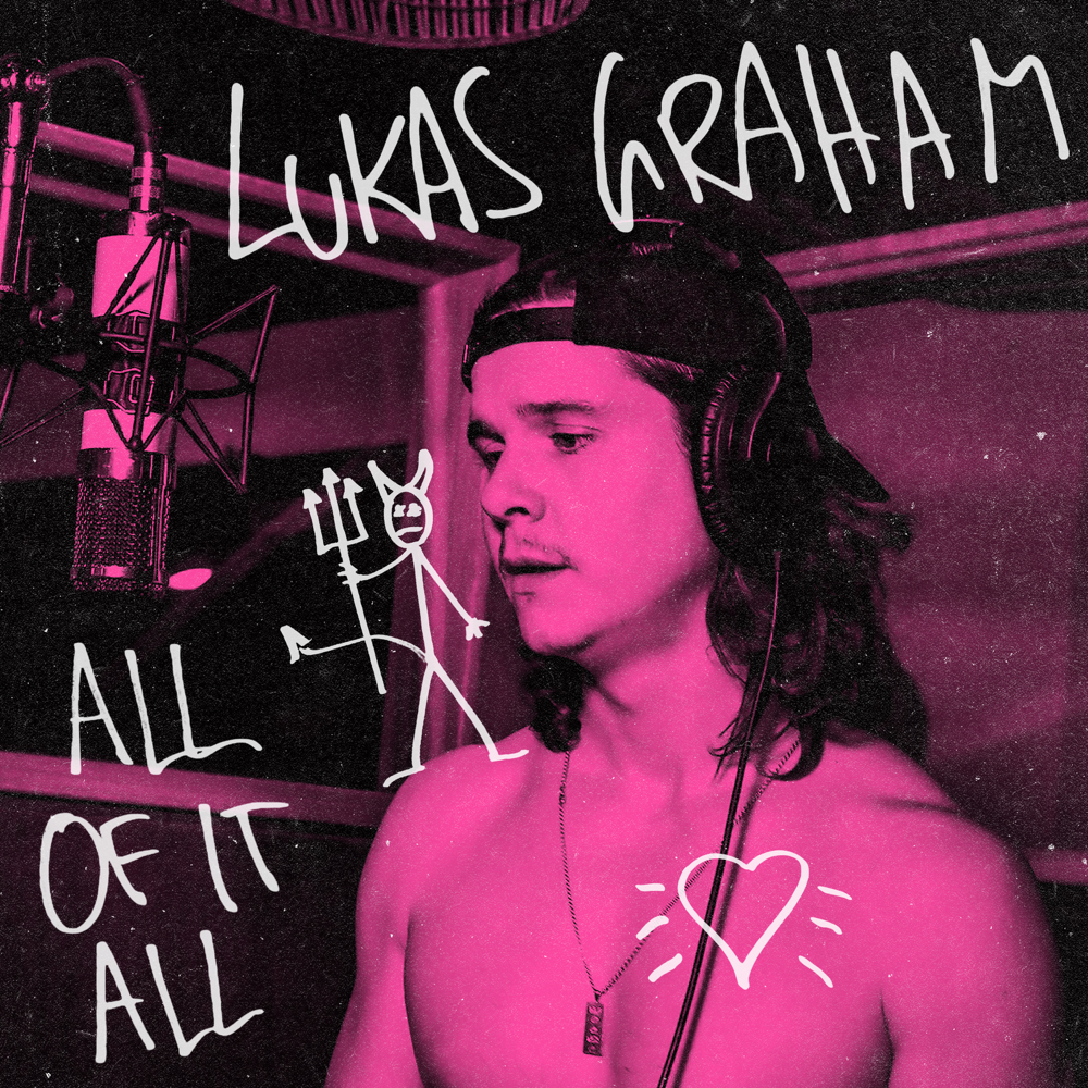 Album cover art for "All of It All" by Lukas Graham